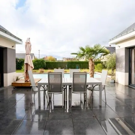 Vila Confort Avec Piscine, 5 Chambres, Proche Loire Longué